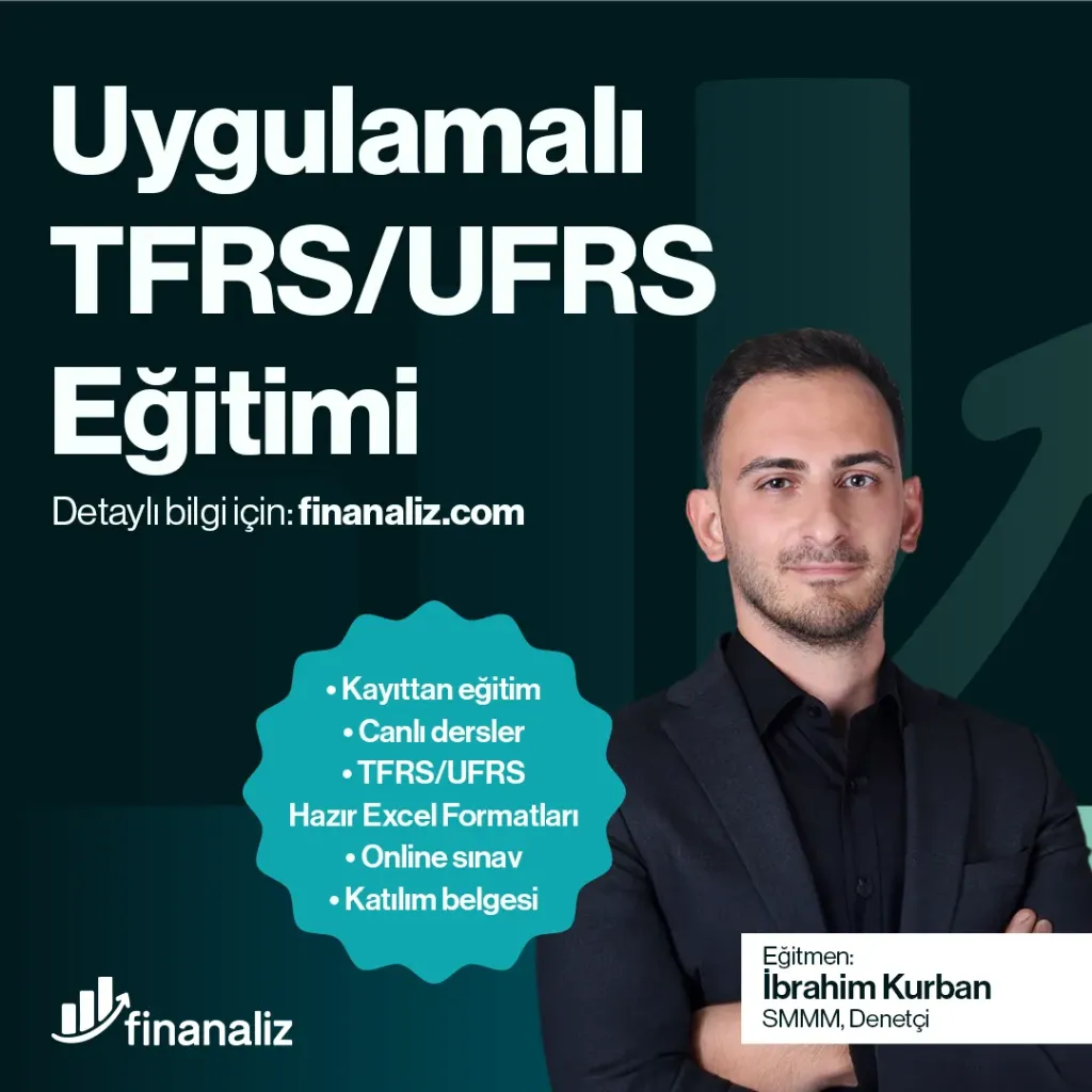 [TFRS/UFRS] Uygulamalı TFRS/UFRS Eğitimi